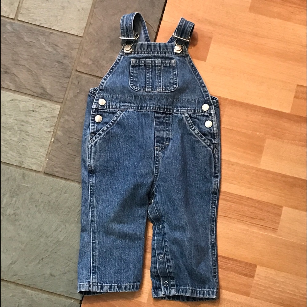 12-18 month Denim Old Navy Overalls